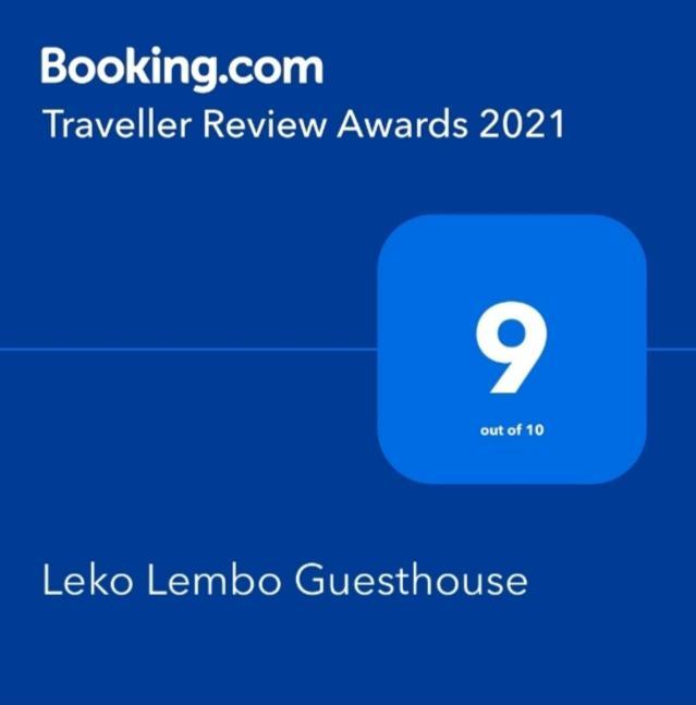 Leko Lembo Guesthouse Keli Zewnętrze zdjęcie